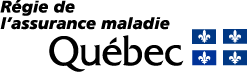 Logo of the  Régie de l'assurance maladie du Québec